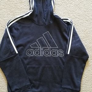 Boys Adidas Hooded Sweatshirt